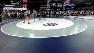 120 lbs Champ. Rd Of 128 - Taegan Leavitt, UT vs Easton Smith, OK