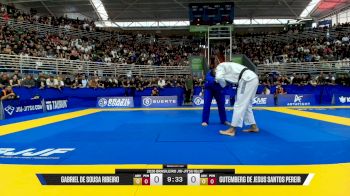Gutemberg De Jesus Santos Pereir vs Gabriel De Sousa Ribeiro 2026 Brasileiro Jiu-Jitsu IBJJF