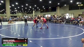 120 lbs Cons. Round 2 - Cash Trujillo, Ponte Vedra Wrestling vs Hilkiah Haffner, Woodstock City Wrestling