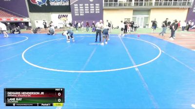 190 lbs Cons. Round 2 - DeMaris Henderson Jr, Immortal Athletics WC vs Lane Ray, Colorado