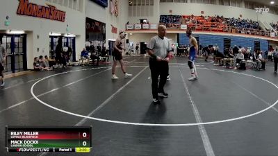 175 lbs Champ. Round 2 - Mack Dockx, Landon School vs Riley Miller, Loyola-Blakefield