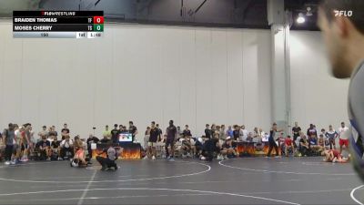 150 lbs Round 1 (4 Team) - Braiden Thomas, The Factory vs Moses Cherry, Team Snapdown
