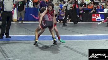 85 lbs Champ. Round 1 - Emma Weakly, Iron Grapplers vs Berkley Weigel, Colby Kids Wrestling Club