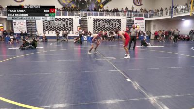 133 lbs Consy 4 - Cael Yanek, Moon vs Colt Maughon, Cleveland-TN