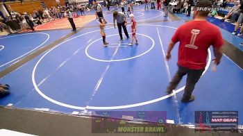 58 lbs Rr Rnd 3 - Rhett Smith, Hinton Takedown Club vs Isaias Galindo, Norman Grappling Club