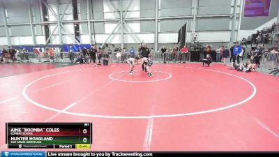 84 lbs Semifinal - Hunter Hoagland, Mat Sense Wrestling vs Aime ``Boomba`` Coles, Combat School