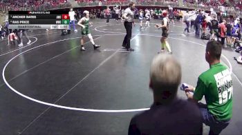 120 lbs Quarterfinal - Archer Bates, Aurora Wrestling Club vs Ras Price, Westside Wrestling Club