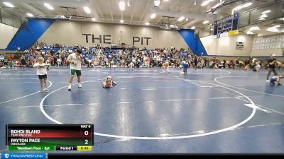 55 lbs Quarterfinal - Bohdi Bland, Team Prestige vs Payton Pace, Westlake