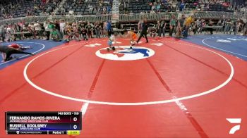 110 lbs Quarterfinal - Fernando Ramos-Rivera, Jackson Hole Wrestling Club vs Russell Goolsbey, Powell Wrestling Club