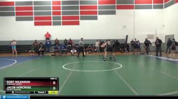 285 lbs Quarterfinal - Kort Wilkinson, Pleasant Grove vs Jacob Norcross, Bishop Gorman