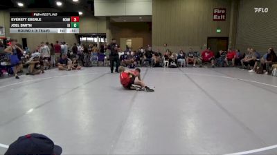 95 lbs Round 4 (6 Team) - Everett Eberle, NC National Team White vs Joel Smith, Indiana Outlaws