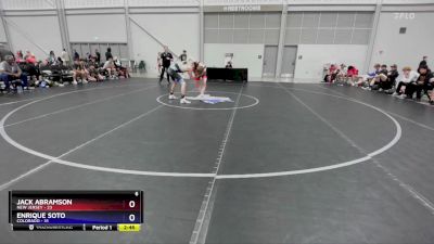 126 lbs Placement Matches (8 Team) - Jack Abramson, New Jersey vs Enrique Soto, Colorado