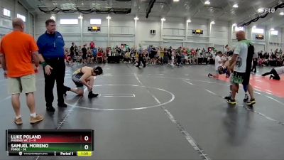 157 lbs Round 3 (4 Team) - Luke Poland, Phoenix WC 2 vs Samuel Moreno, FORGE