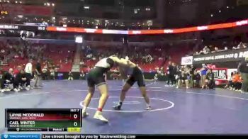 3 lbs Cons. Round 2 - Cael Winter, Waukee Northwest vs Layne McDonald, Waverly-Shell Rock