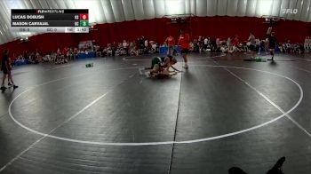 106 lbs Placement Matches (8 Team) - Lucas Dobush, Oswego vs Mason Carvajal, Grayslake Central