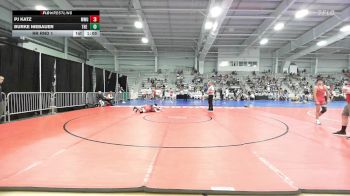 132 lbs Rr Rnd 1 - PJ Katz, MetroWest United Red vs Burke Niebauer, The Shop 814