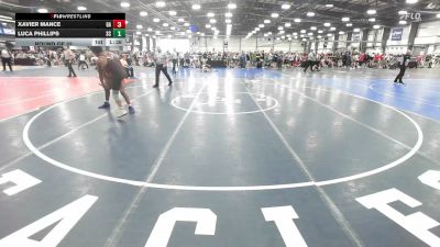 132 lbs Round Of 32 - Xavier Mance, GA vs Luca Phillips, SC