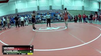 275 lbs Round 5 (6 Team) - Levi Parrish, Portage Wrestling Club vs Nathaniel Jones, Noblesville Wrestling Club