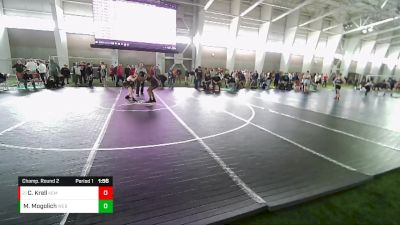 190 lbs Champ. Round 2 - Colter Krell, Kemmerer vs Maximus Mogolich, Weber