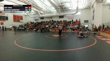 106A Round 4 - Treysen Thompson, Shoshoni vs Izzy Cruz, Rock Springs