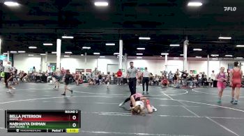 92-95 lbs Round 2 - Bella Peterson, Misfits vs Nabhanya Dhiman, Unattached
