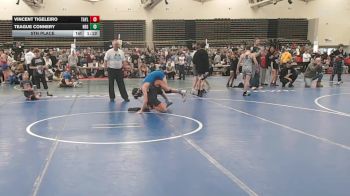 89 lbs 5th Place - Vincent Tigeleiro, Taylor Hammers - MSC vs Teague Connery, New England Gold - MSC