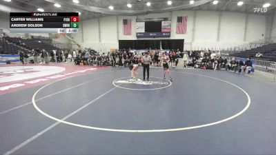 103 lbs Semifinals (4 Team) - Carter Williams, Port Jervis Sr HS vs Andrew Dolson, Shoreham Wading River HS