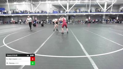 157 lbs Consi Of 16 #2 - Kenny Herrmann, Harvard vs Micah Hanau, Army-West Point