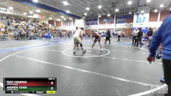 215 lbs Cons. Round 4 - Troy Cisneros, Apple Valley vs Andrew Azadi, Laguna Hills