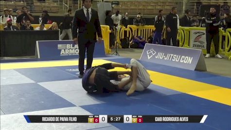 Caio Rodrigues Alves vs Ricardo De Paiva Filho 2025 Pan Jiu Jitsu IBJJF Championship