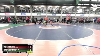 50-54 lbs Quarterfinal - Parker Clarenson, Iguana Wrestling Club vs Jack Newsom, Cory Clark Wrestling Club