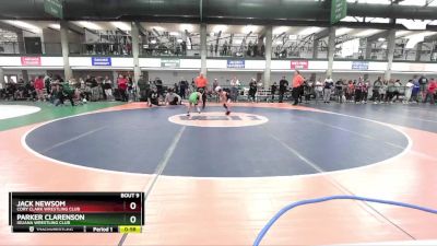 50-54 lbs Quarterfinal - Parker Clarenson, Iguana Wrestling Club vs Jack Newsom, Cory Clark Wrestling Club