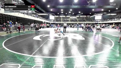 Consolation - Jax Simancek, Felton vs Tripp Fry, Milford