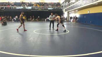 141 lbs Champ. Round 2 - Jeo Navarrete, Cuesta College vs Owen Baker, Modesto Junior College