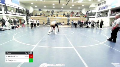 285 lbs Final - Nick Feldman, Ohio State vs Nathan Taylor, Lehigh