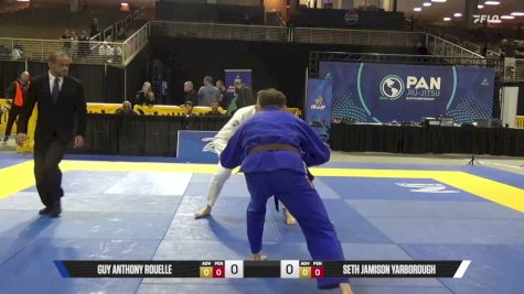 Seth Jamison Yarborough vs Guy Anthony Rouelle 2026 Pan Jiu Jitsu IBJJF Championship