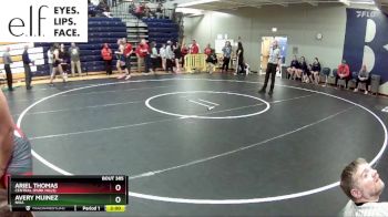 170 lbs. Champ. Round 2 - Avery Muinez, Nixa vs Ariel Thomas, Central (Park Hills)