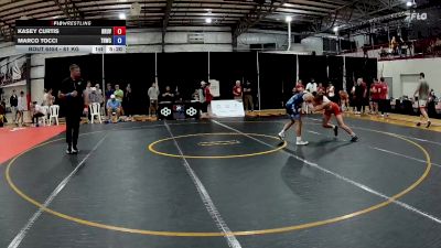 61 kg Cons. Round 5 - Kasey Curtis, Brunson UVRTC vs Marco Tocci, Tar Heel Wrestling Club