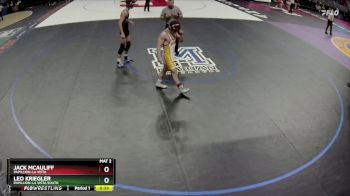 Cons. Round 1 - Leo Kriegler, Papillion-La Vista South vs Jack McAuliff, Papillion-La Vista