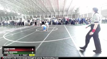 150 lbs Champ. Round 1 - Hazen Baird, Preston vs Dane Degering, Pleasant Grove