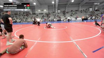 145 lbs Rr Rnd 3 - Caleb Appleyard, Iron Faith Wrestling vs Alex Casarubias, Flickr Boyz Yahtzee