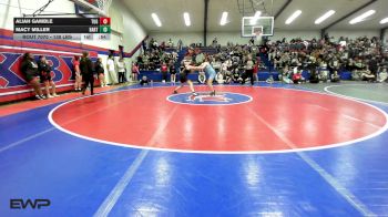 138 lbs Consi Of 4 - Aliah Gamble, Tulsa Union Girls vs Macy Miller, Bartlesville Junior High
