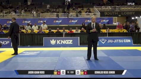 OSWALDO REGO JUNIOR vs JASON ADAM ROSS 2026 Pan Jiu Jitsu IBJJF Championship