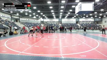 184 lbs Cons. Round 2 - Jacob Clark, Huntingdon vs Clayton Brown, Andrew College