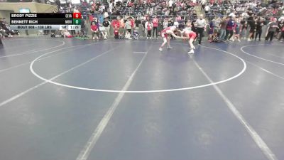 138 lbs Quarters - Brody Pizzie, Cedar Valley vs Bennett Rich, Mountain Ridge