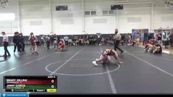 113 lbs Round 3 (4 Team) - Brady Jolling, Nauman Blue vs Jimmy Garcia, Steller Trained