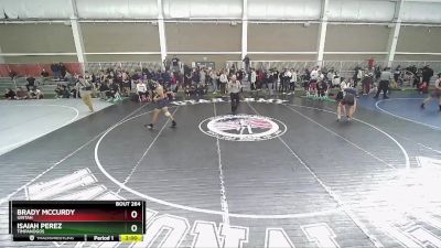 150 lbs Champ. Round 2 - Isaiah Perez, Timpanogos vs Brady McCurdy, Uintah