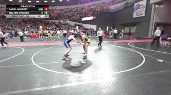 190 lbs Quarterfinal - Walker Nykanen, Turtle Lake/Clayton vs Daniel Meurett, Mauston Talons Wrestling Club