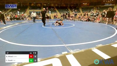 47 lbs Final - Brooks Wood, Edmond North Huskies vs Cash Scott, The Leftovers