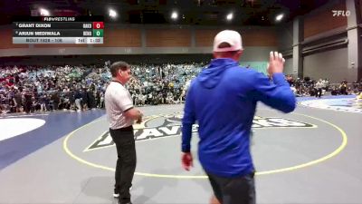 106 lbs Semifinal - Arjun Mediwala, Reno vs Grant Dixon, Oakdale